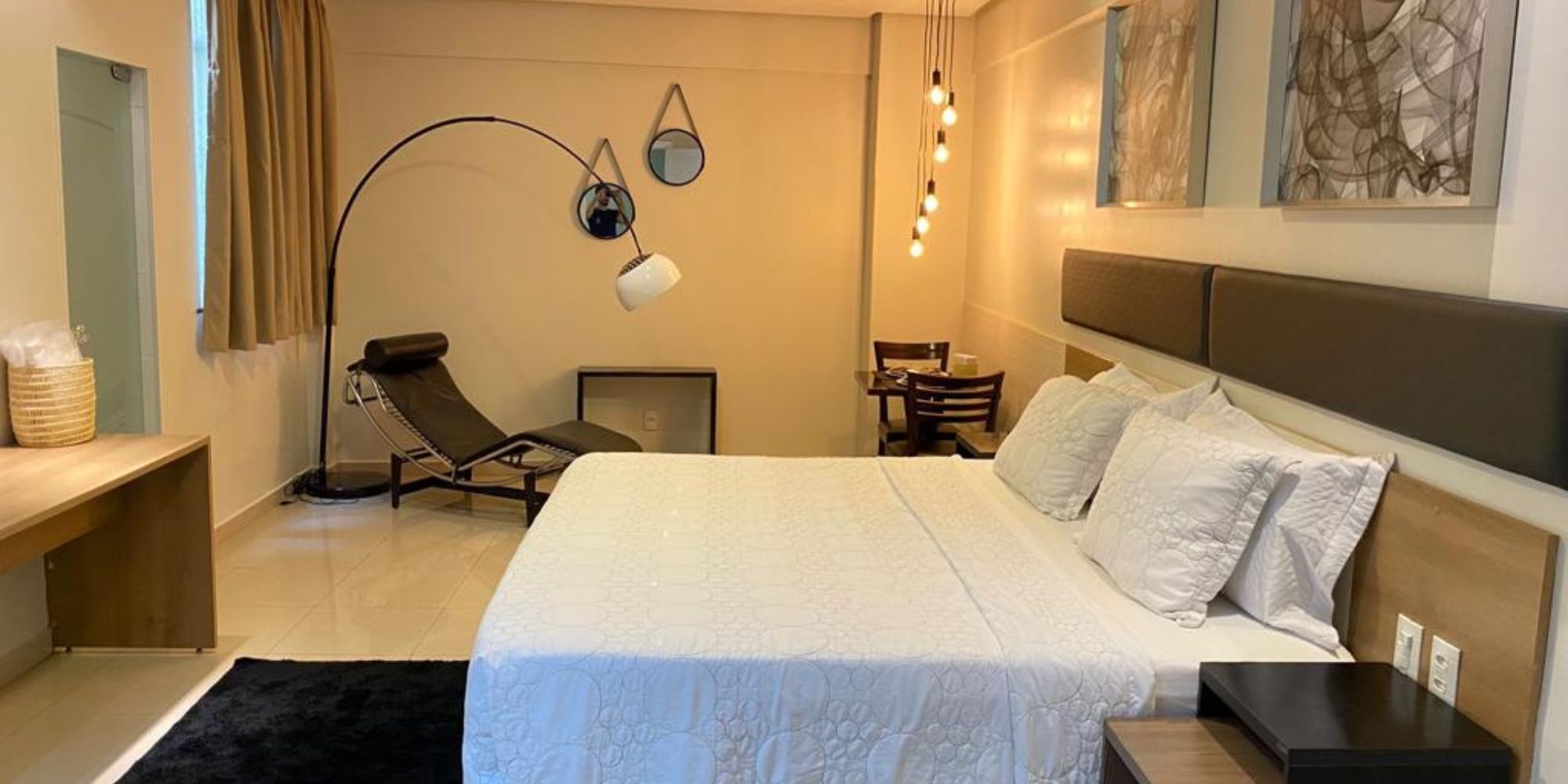 Suítes hiper confortáveis