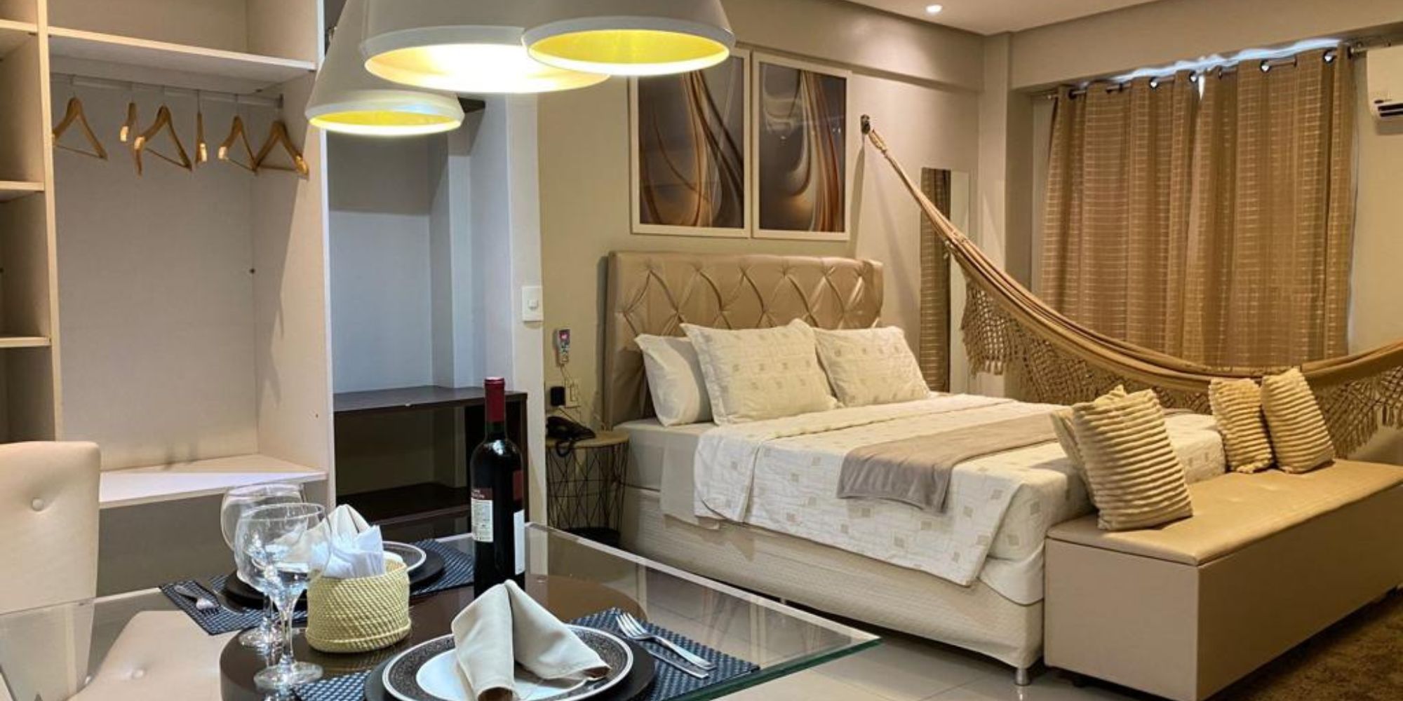 Suítes hiper confortáveis