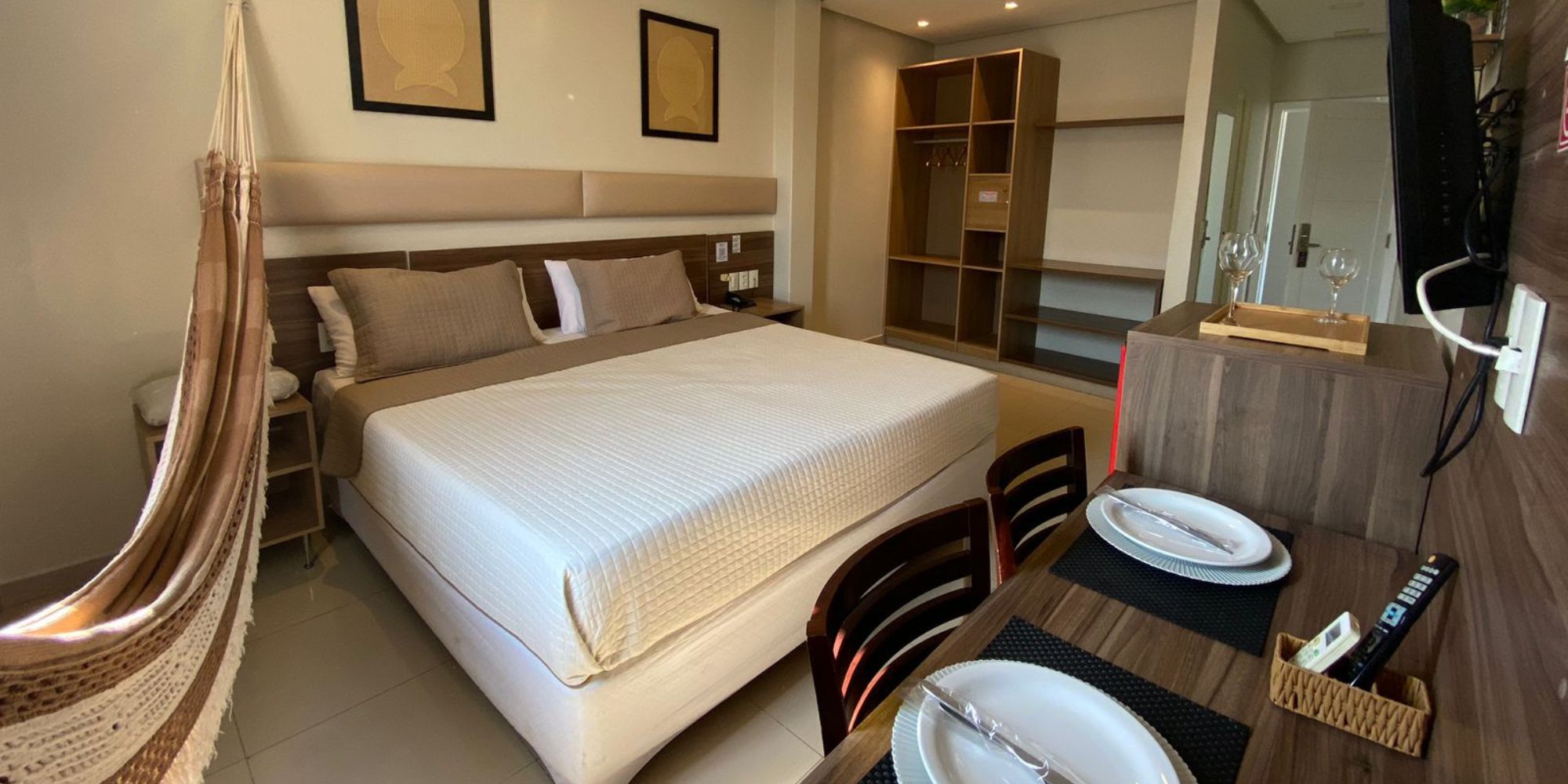 Suítes hiper confortáveis